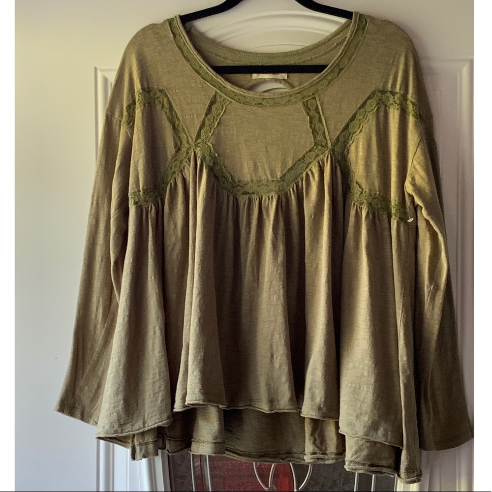 Bohemian Babydoll Shirt - Size M